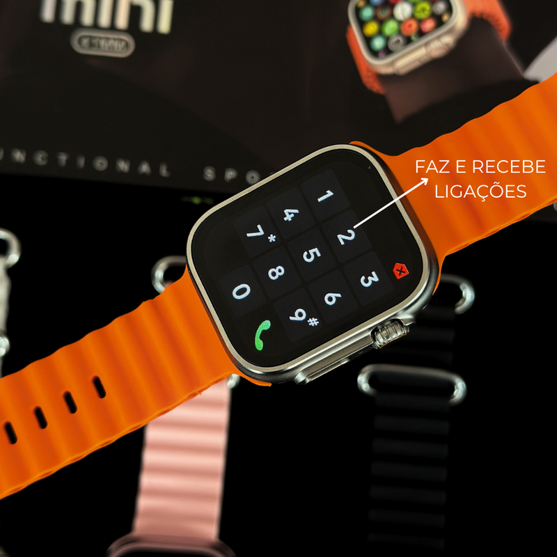 M9 ULTRA MINI | Série 9 Ultra 41mm – Design Exclusivo, Funções Avançadas e Compacto