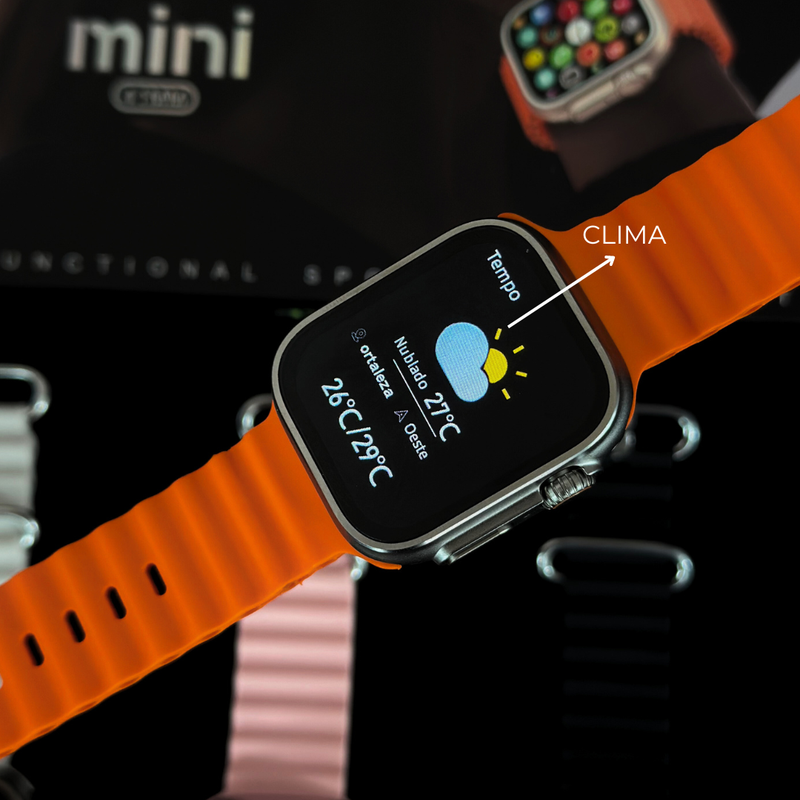 M9 ULTRA MINI | Série 9 Ultra 41mm – Design Exclusivo, Funções Avançadas e Compacto
