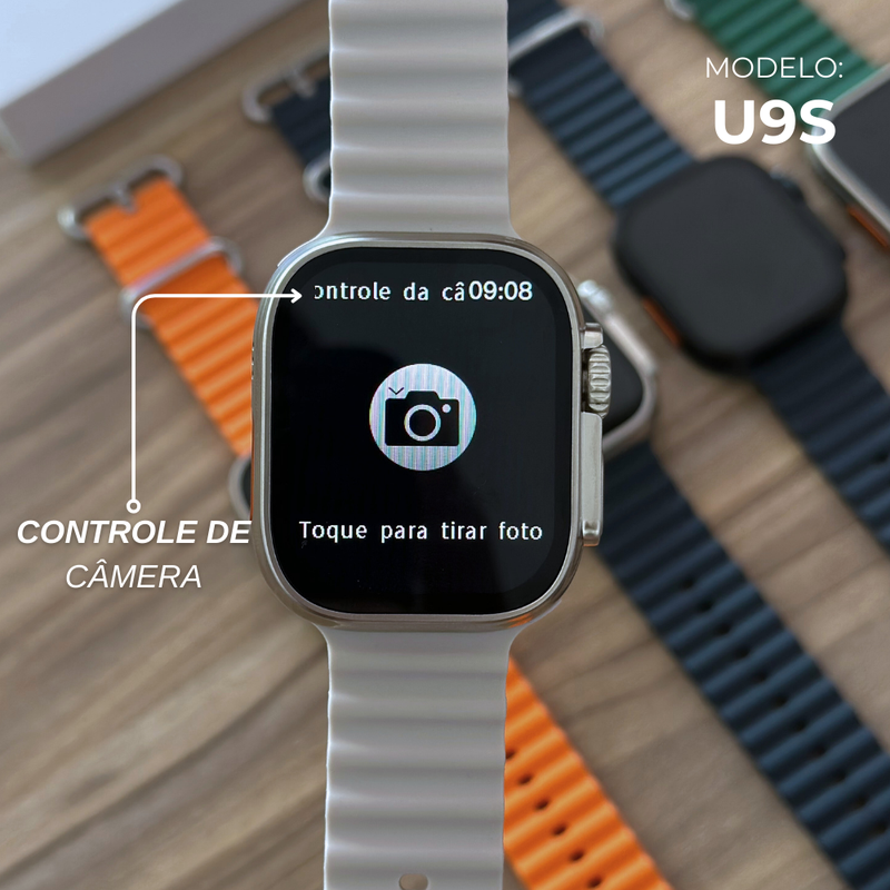 U9S – Smartwatch Microwear 2ª Geração | Custo-Benefício + Pulseira de Silicone Grátis