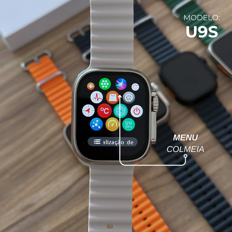 U9S – Smartwatch Microwear 2ª Geração | Custo-Benefício + Pulseira de Silicone Grátis