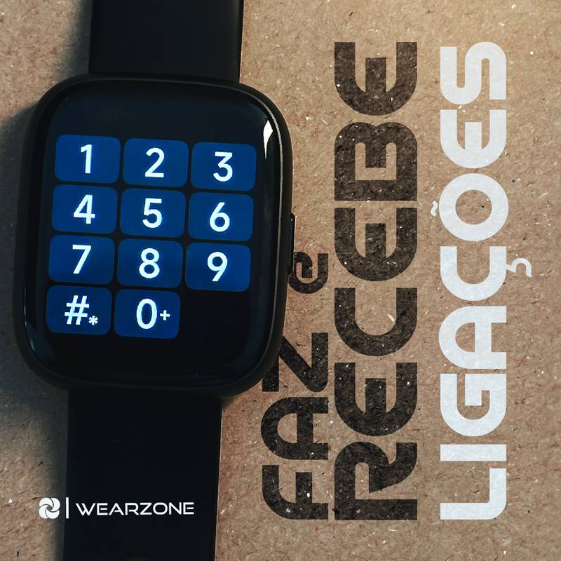 PULSE WEARZONE | Smartwatch com Alexa Integrada, Resistente à Água, Bateria de Longa Duração