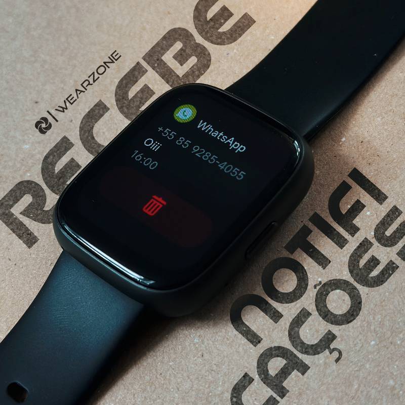 PULSE WEARZONE | Smartwatch com Alexa Integrada, Resistente à Água, Bateria de Longa Duração