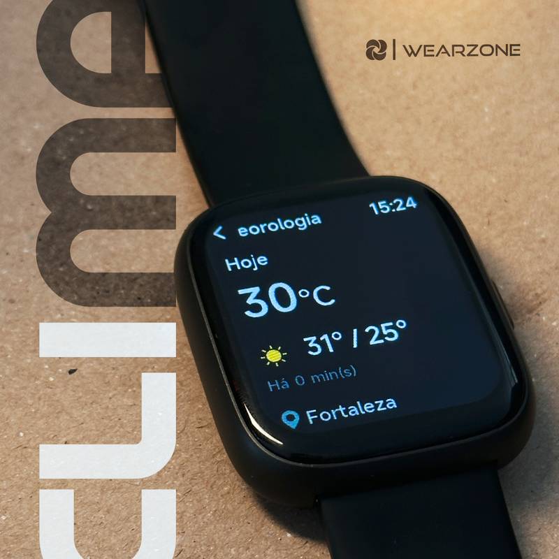 PULSE WEARZONE | Smartwatch com Alexa Integrada, Resistente à Água, Bateria de Longa Duração