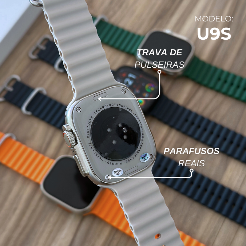 U9S – Smartwatch Microwear 2ª Geração | Custo-Benefício + Pulseira de Silicone Grátis