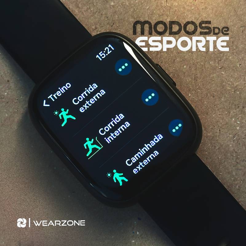 PULSE WEARZONE | Smartwatch com Alexa Integrada, Resistente à Água, Bateria de Longa Duração