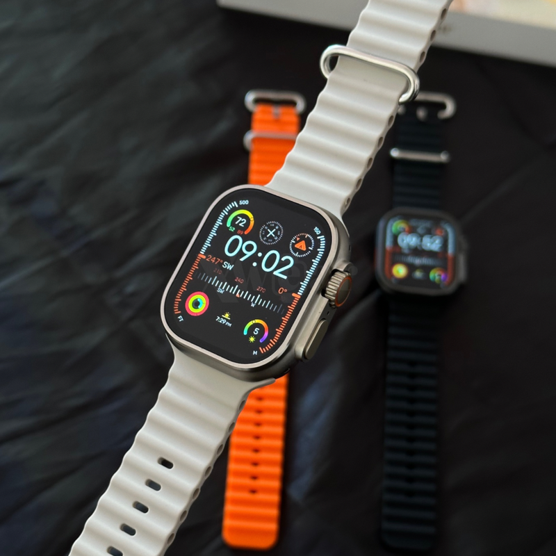 GS9 ULTRA | Série 9 Ultra 49mm com Ilha Dinâmica + Pulseira de Silicone Grátis