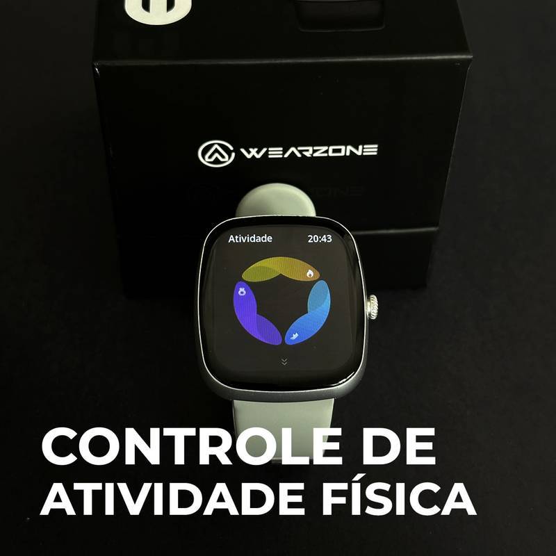 EASY SMARTWATCH | À Prova d’Água 1ATM | Bateria de Longa Duração | 100 Modos de Esporte