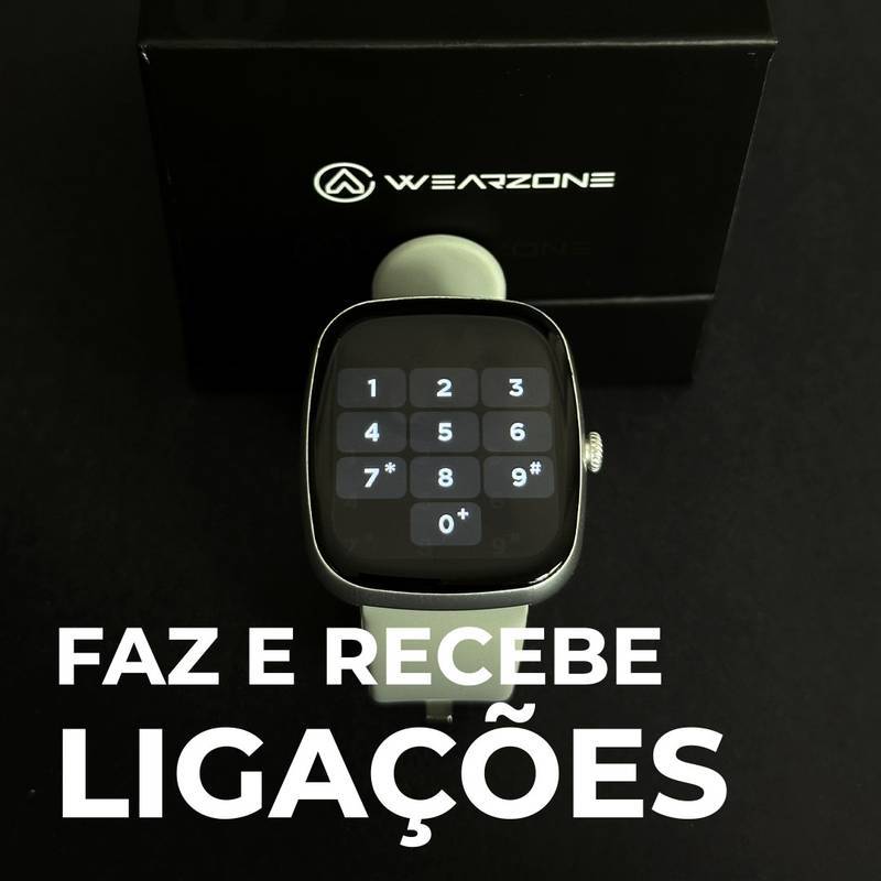 EASY SMARTWATCH | À Prova d’Água 1ATM | Bateria de Longa Duração | 100 Modos de Esporte