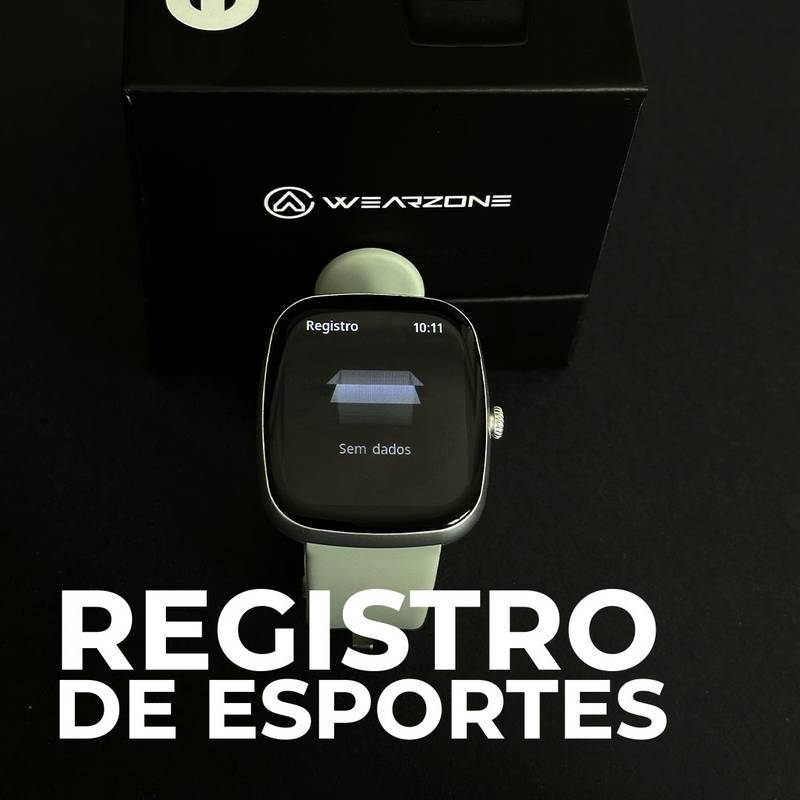 EASY SMARTWATCH | À Prova d’Água 1ATM | Bateria de Longa Duração | 100 Modos de Esporte