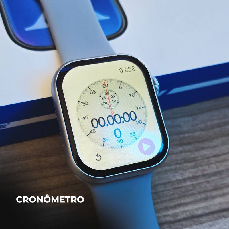 WS-X10 Série 10 – Smartwatch Premium com 3 Pulseiras + Funções Avançadas