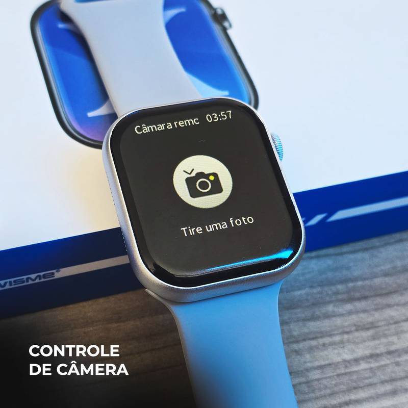 WS-X10 Série 10 – Smartwatch Premium com 3 Pulseiras + Funções Avançadas