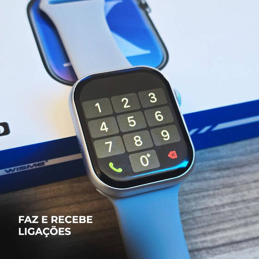 WS-X10 Série 10 – Smartwatch Premium com 3 Pulseiras + Funções Avançadas