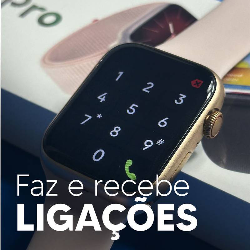 GS9 Pro - Série 9 | Smartwatch 45mm com Funções Avançadas e Excelente Custo-Benefício