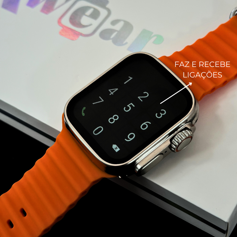 XS9 ULTRA 2 | Smartwatch XWEAR+ com Pulseira de Silicone Grátis – Qualidade e Custo-Benefício