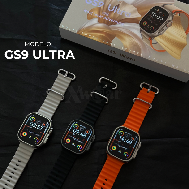 GS9 ULTRA | Série 9 Ultra 49mm com Ilha Dinâmica + Pulseira de Silicone Grátis