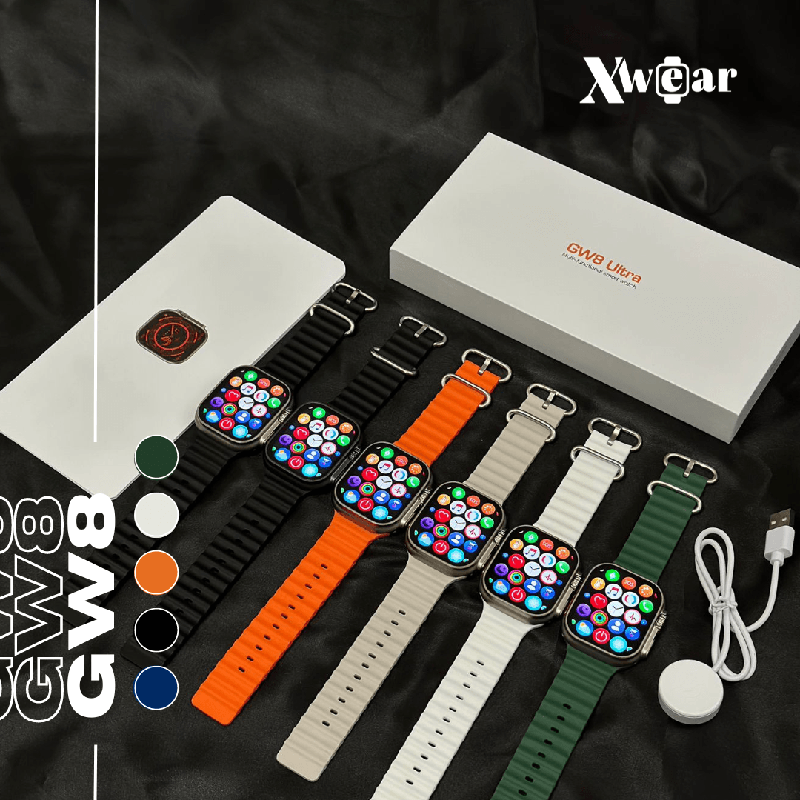 GW8 ULTRA | Smartwatch 49mm com Ótimo Acabamento + Pulseira de Silicone Grátis