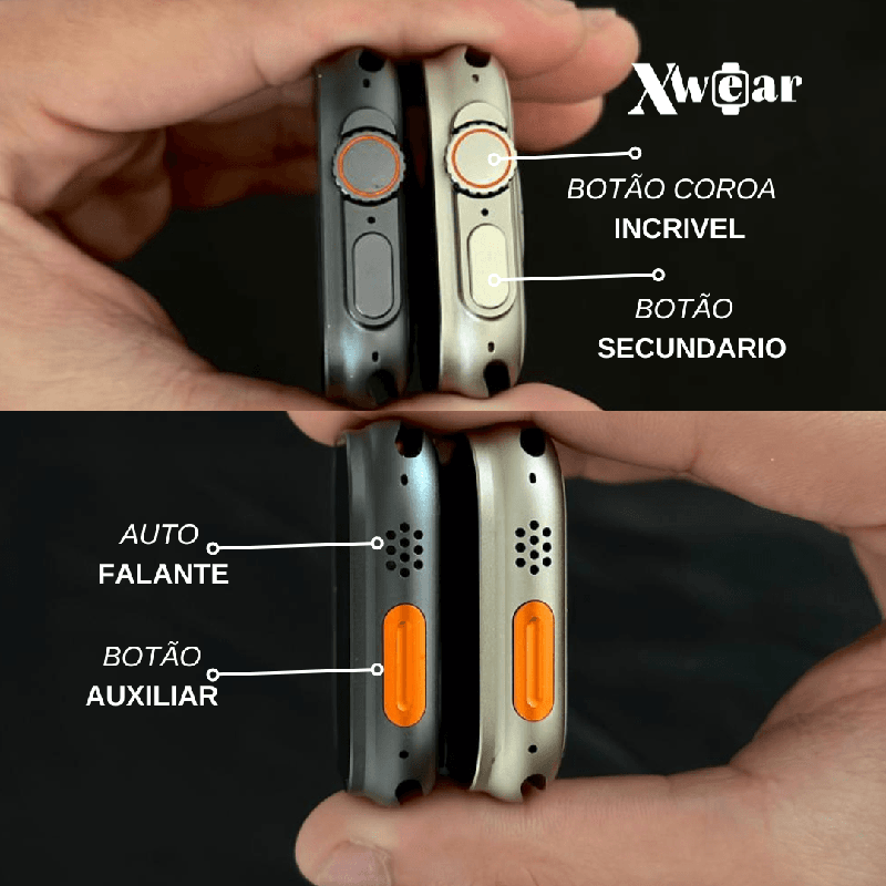 GW8 ULTRA | Smartwatch 49mm com Ótimo Acabamento + Pulseira de Silicone Grátis