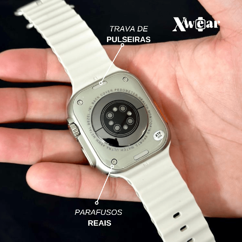 GW8 ULTRA | Smartwatch 49mm com Ótimo Acabamento + Pulseira de Silicone Grátis