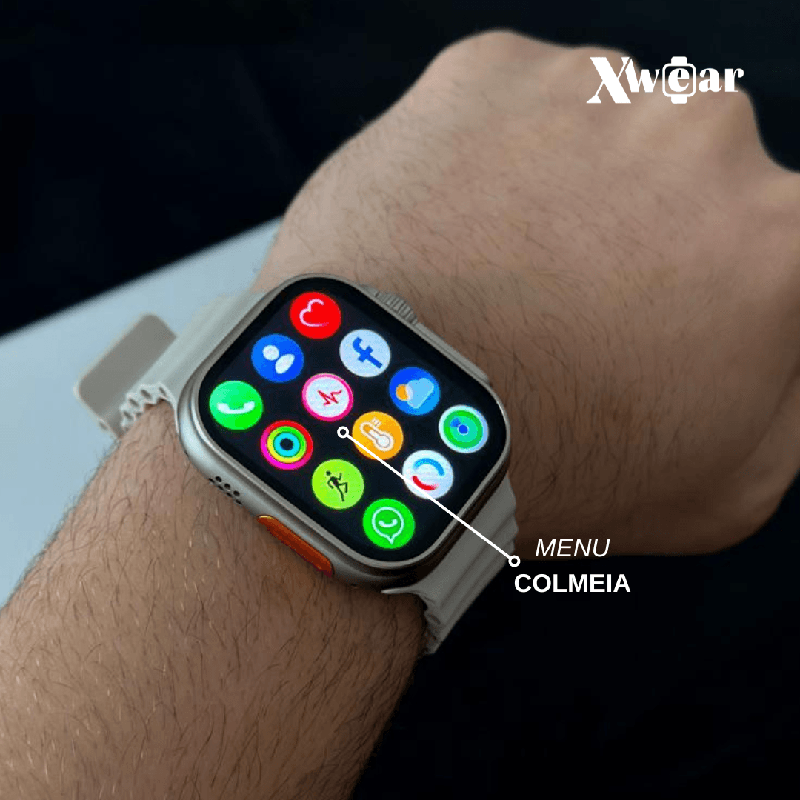 GW8 ULTRA | Smartwatch 49mm com Ótimo Acabamento + Pulseira de Silicone Grátis