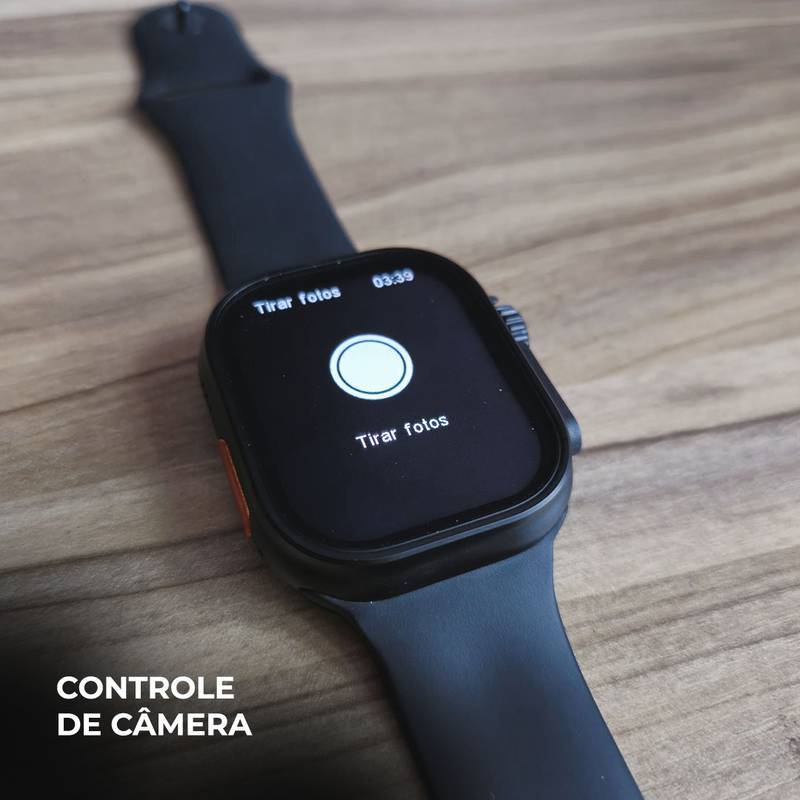 Smartwatch N10 Ultra 49mm | Kit com 4 Pulseiras | Ligações + Funções Premium
