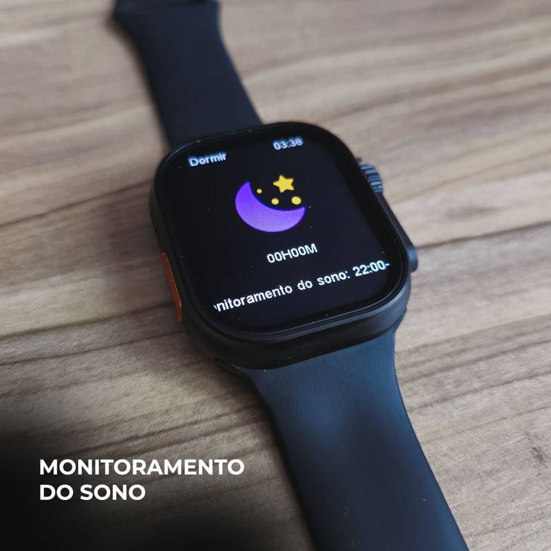 Smartwatch N10 Ultra 49mm | Kit com 4 Pulseiras | Ligações + Funções Premium