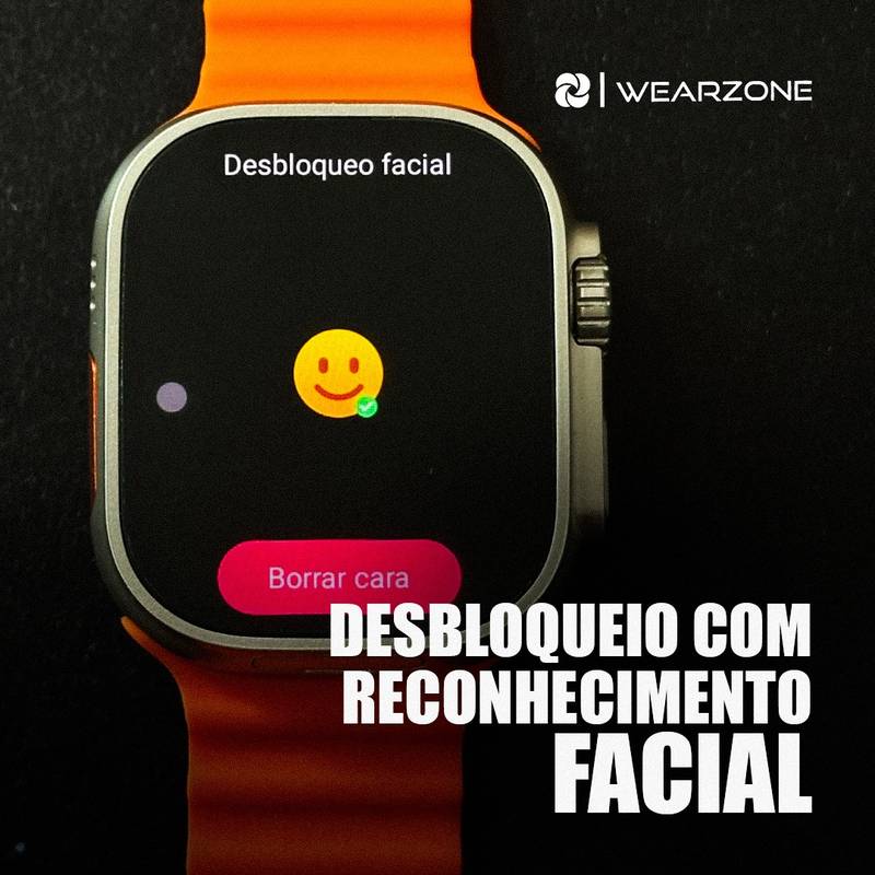 Horizon Pro | Smartwatch 4G/5G com Câmera Rotativa, Tela AMOLED e NFC | 2GB RAM + 16GB ROM