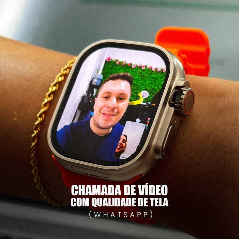 Horizon Pro | Smartwatch 4G/5G com Câmera Rotativa, Tela AMOLED e NFC | 2GB RAM + 16GB ROM