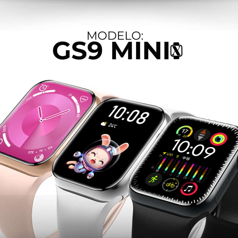 GS9 Mini - Série 9 | Smartwatch 41mm com Alta Performance e Custo-Benefício