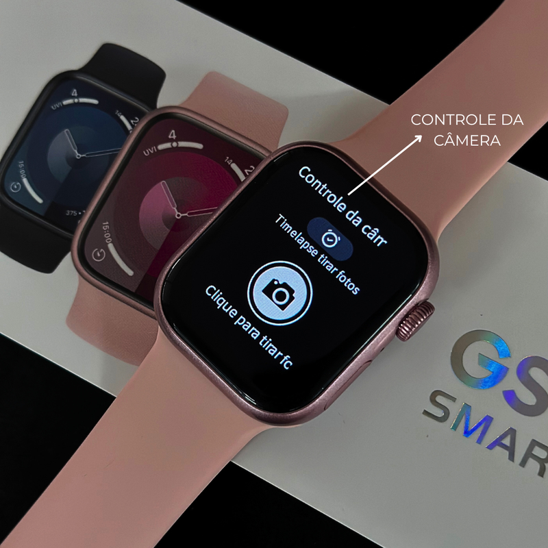 GS9 Mini - Série 9 | Smartwatch 41mm com Alta Performance e Custo-Benefício