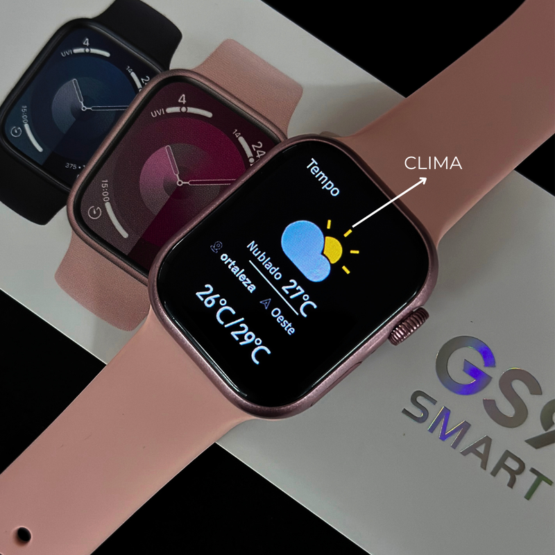 GS9 Mini - Série 9 | Smartwatch 41mm com Alta Performance e Custo-Benefício