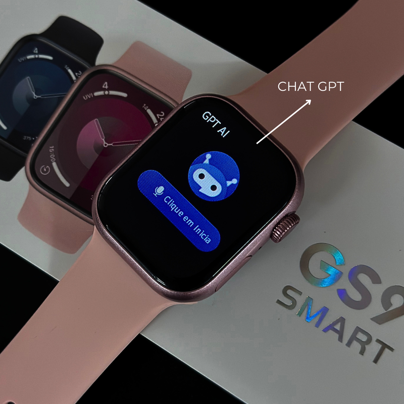 GS9 Mini - Série 9 | Smartwatch 41mm com Alta Performance e Custo-Benefício
