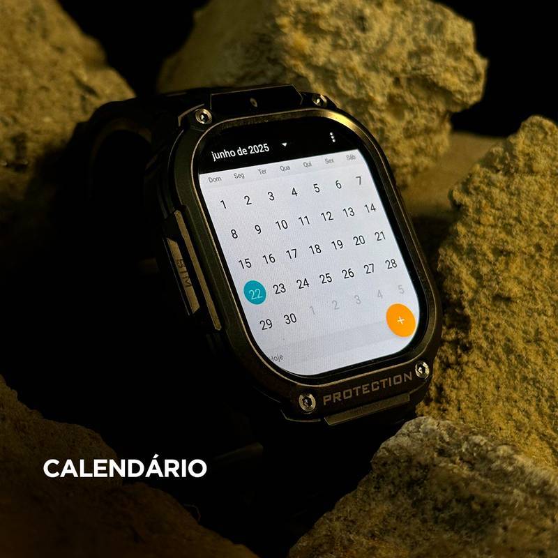 Horizon Titan | Smartwatch 4G com Tela AMOLED, Vidro Panda Glass e Bateria de 950mAh | 2GB RAM + 16GB ROM