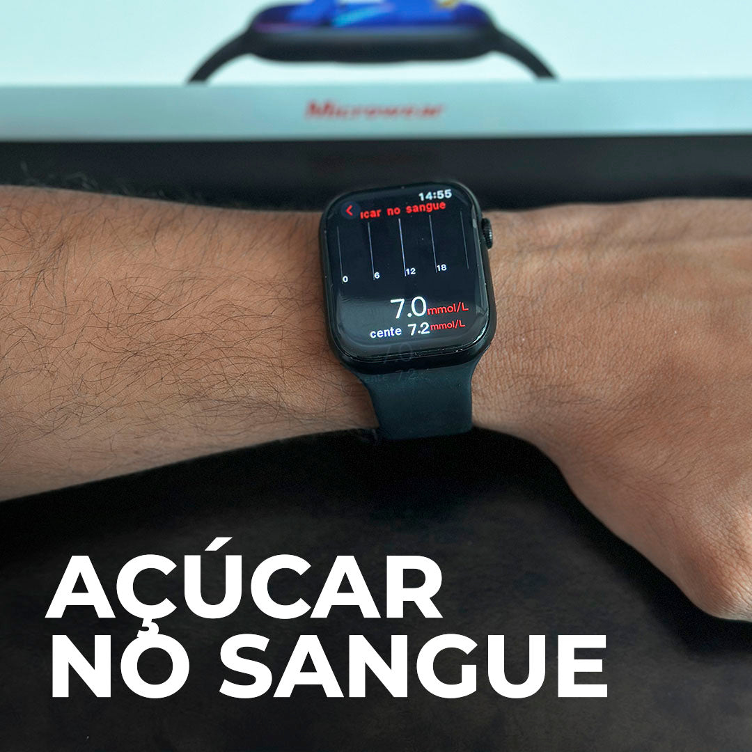 S10 Microwear Série 10 | Chat GPT em Português | Tradutor de Idiomas | IP68 | NFC