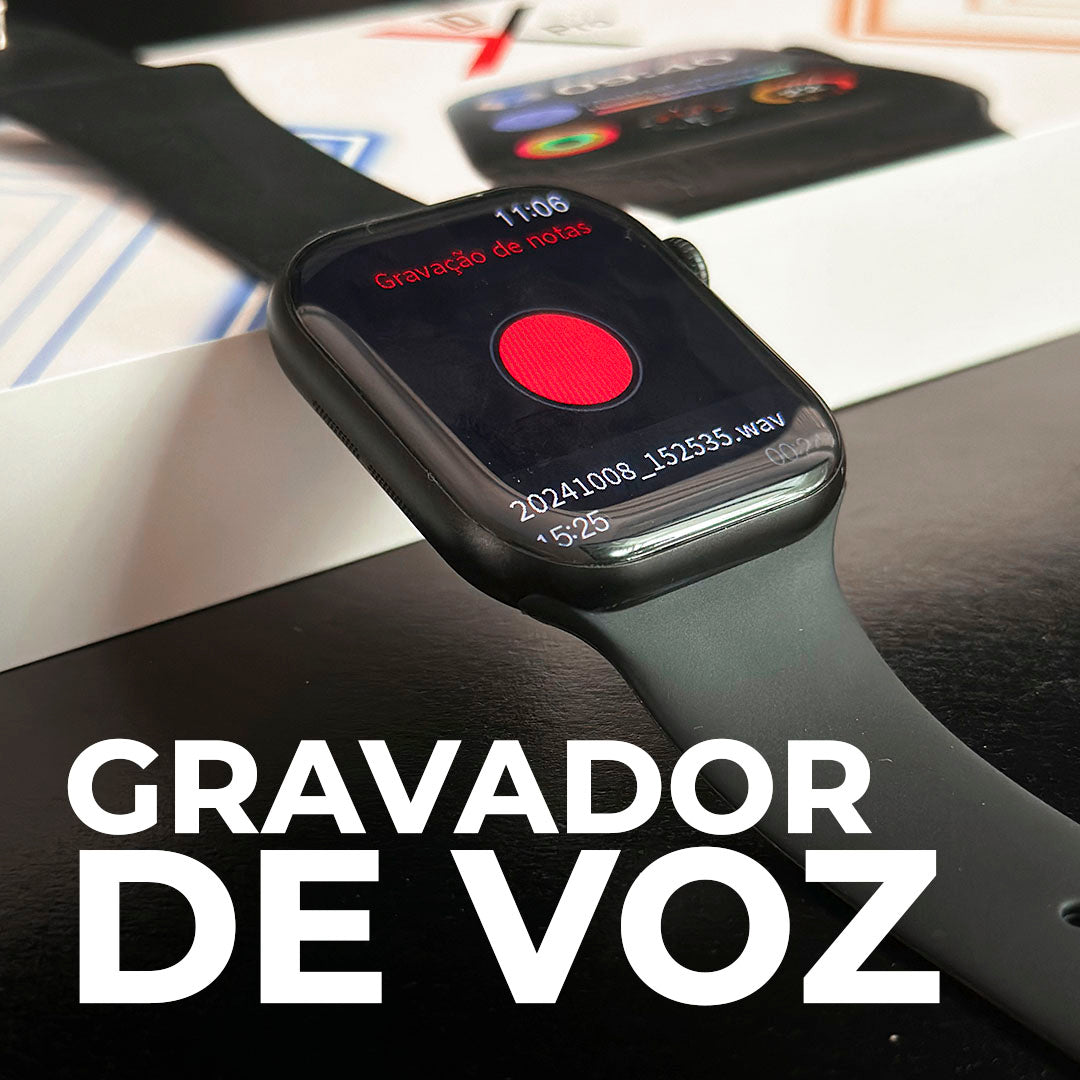 S10 PRO Microwear | ChatGPT em Português | 1GB Interno | Tradutor de Idiomas | Brinde: Capinha