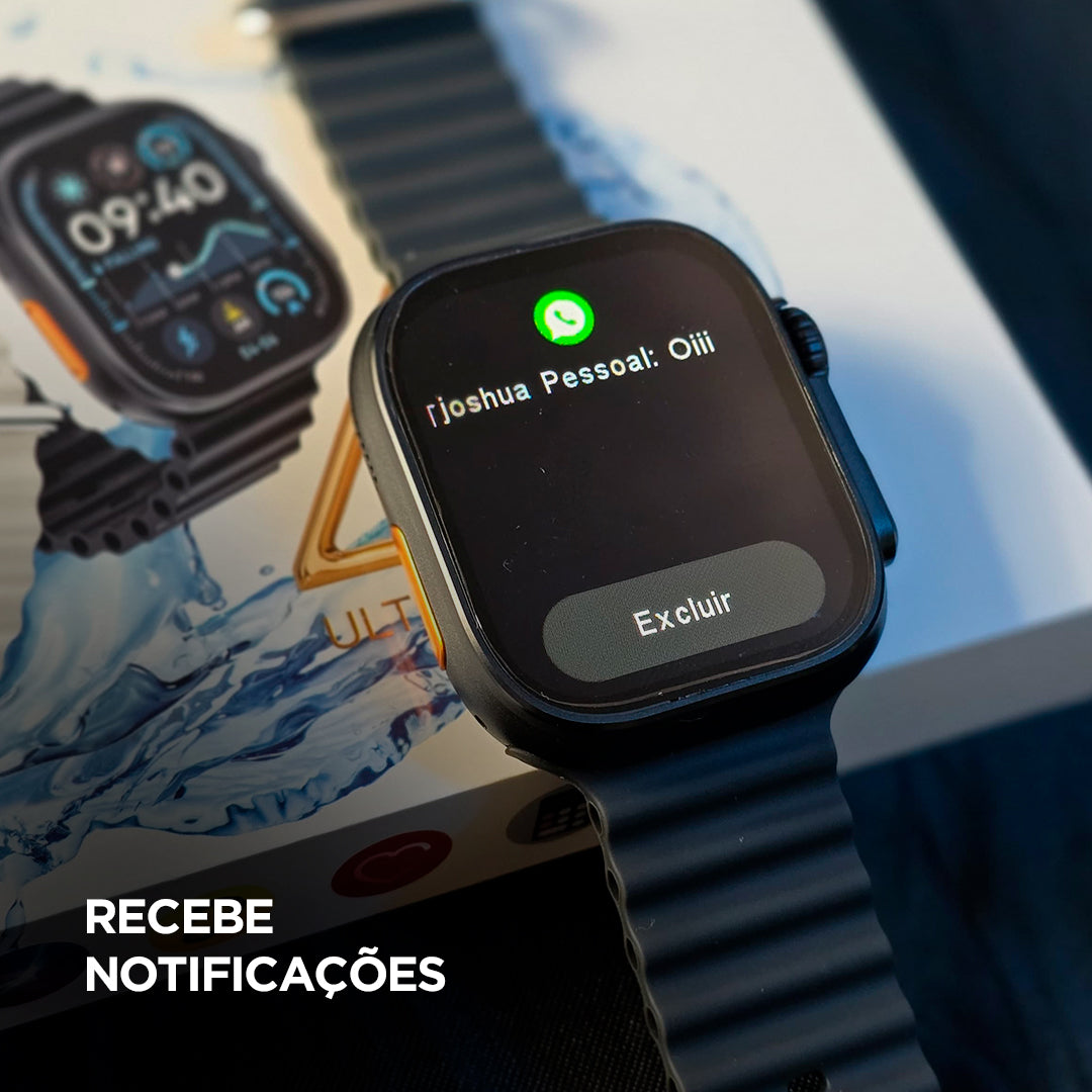 U4 Microwear Series 10 com ChatGPT, GPS e Monitoramento de Saúde
