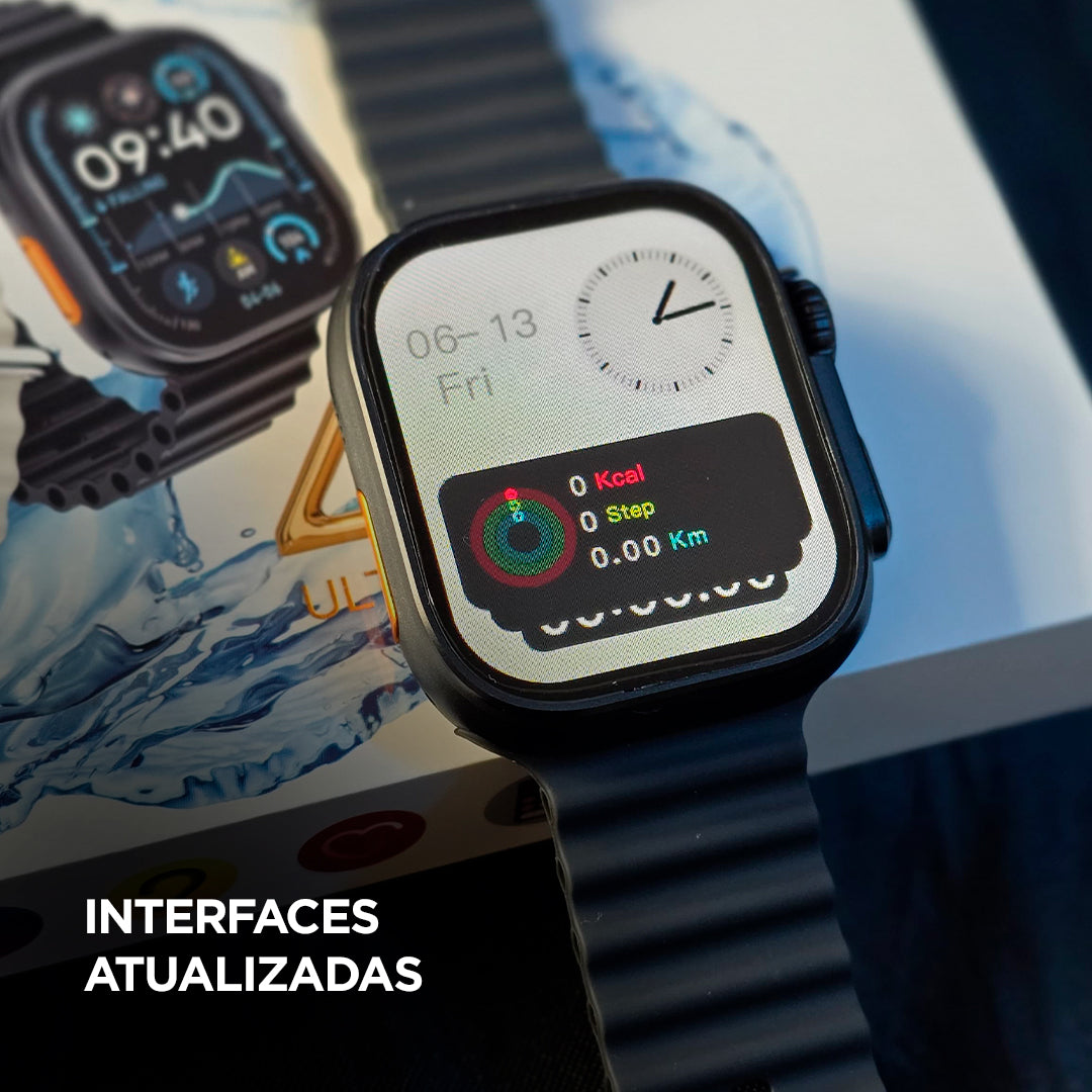 U4 Microwear Series 10 com ChatGPT, GPS e Monitoramento de Saúde