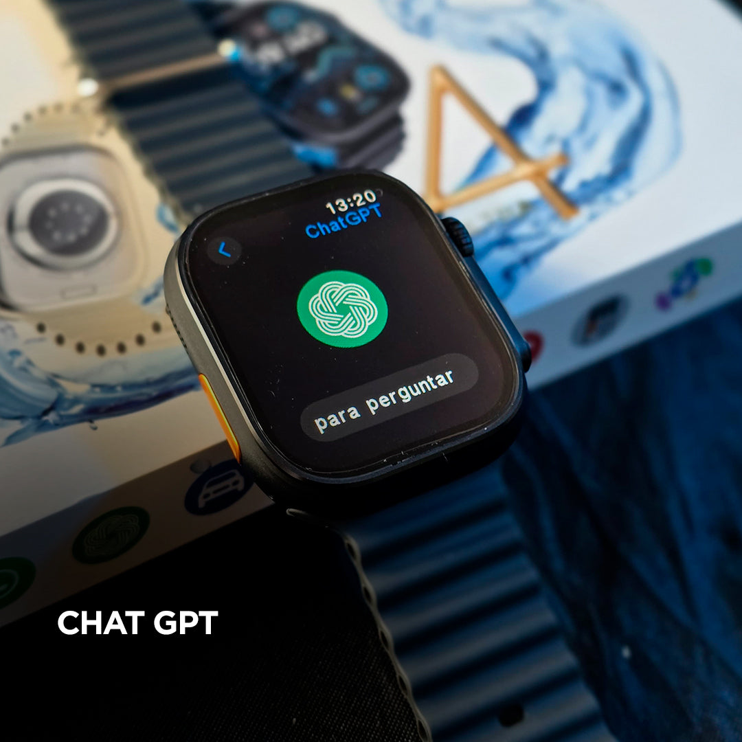 U4 Microwear Series 10 com ChatGPT, GPS e Monitoramento de Saúde