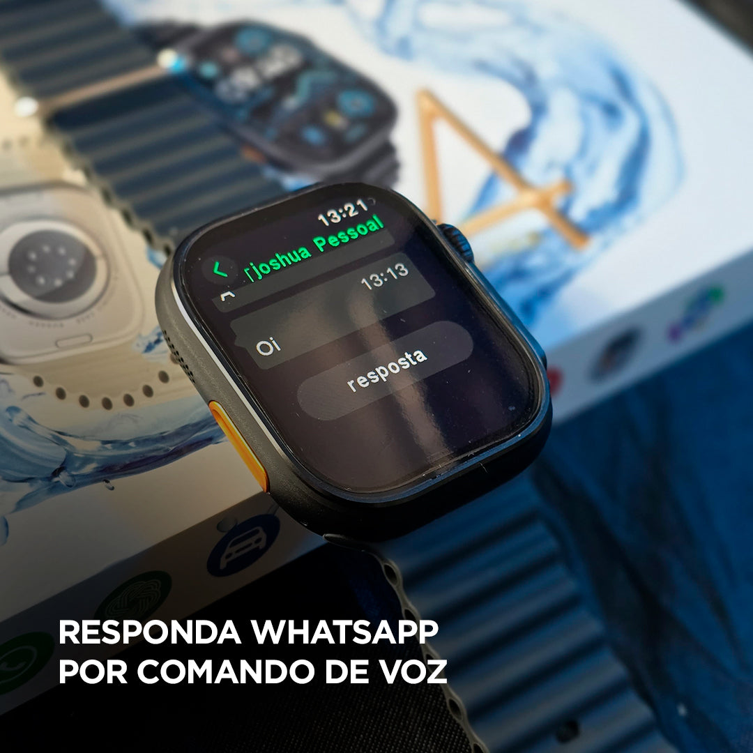 U4 Microwear Series 10 com ChatGPT, GPS e Monitoramento de Saúde