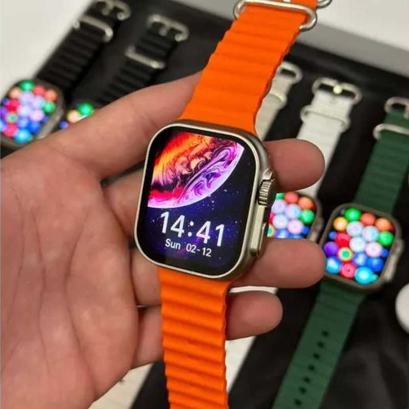 GW8 ULTRA | Smartwatch 49mm com Ótimo Acabamento + Pulseira de Silicone Grátis