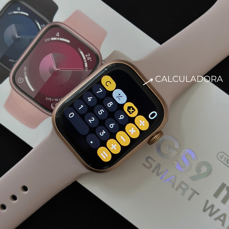 GS9 Mini - Série 9 | Smartwatch 41mm com Alta Performance e Custo-Benefício