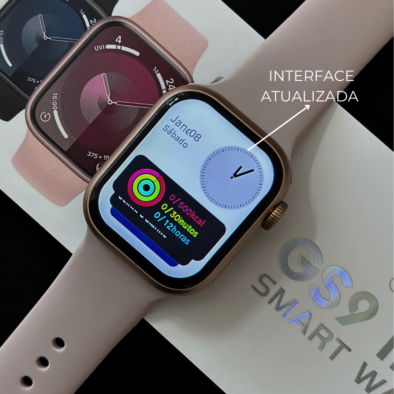 GS9 Mini - Série 9 | Smartwatch 41mm com Alta Performance e Custo-Benefício