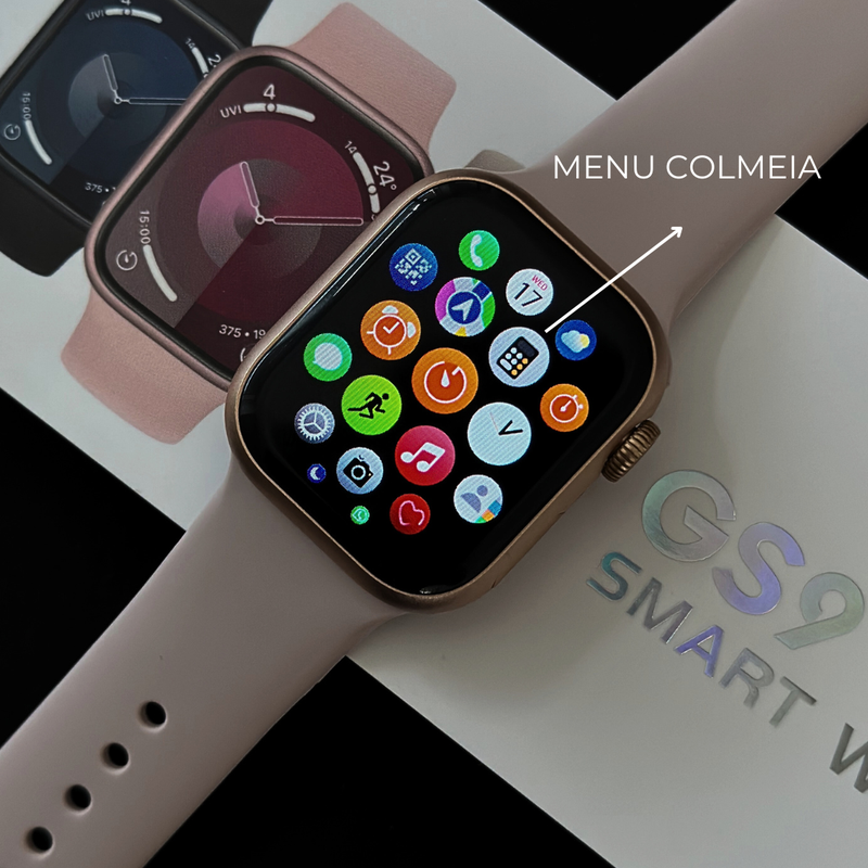 GS9 Mini - Série 9 | Smartwatch 41mm com Alta Performance e Custo-Benefício