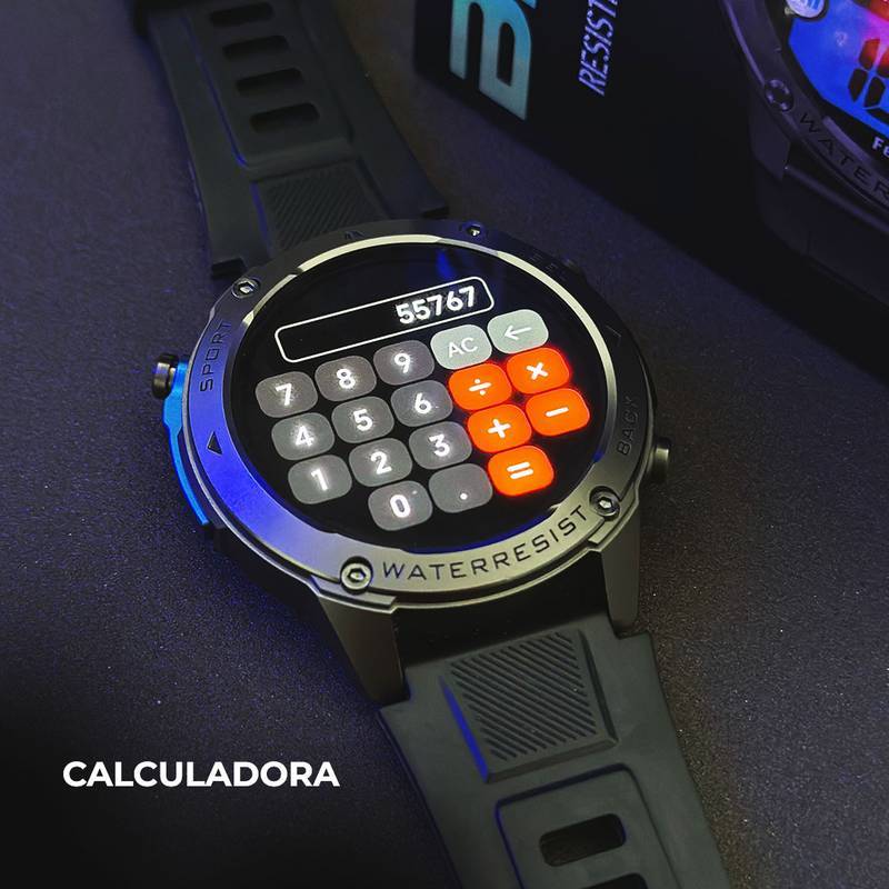 WEARZONE BRAVE | GPS de Dupla Frequência | 5ATM | Resistência Militar IP69K