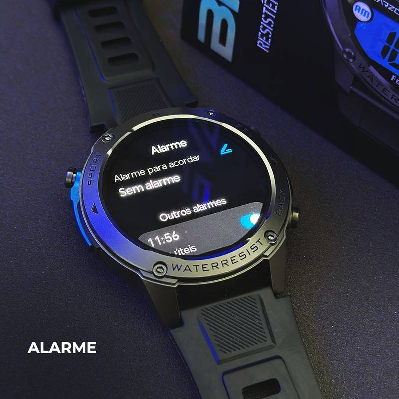 WEARZONE BRAVE | GPS de Dupla Frequência | 5ATM | Resistência Militar IP69K