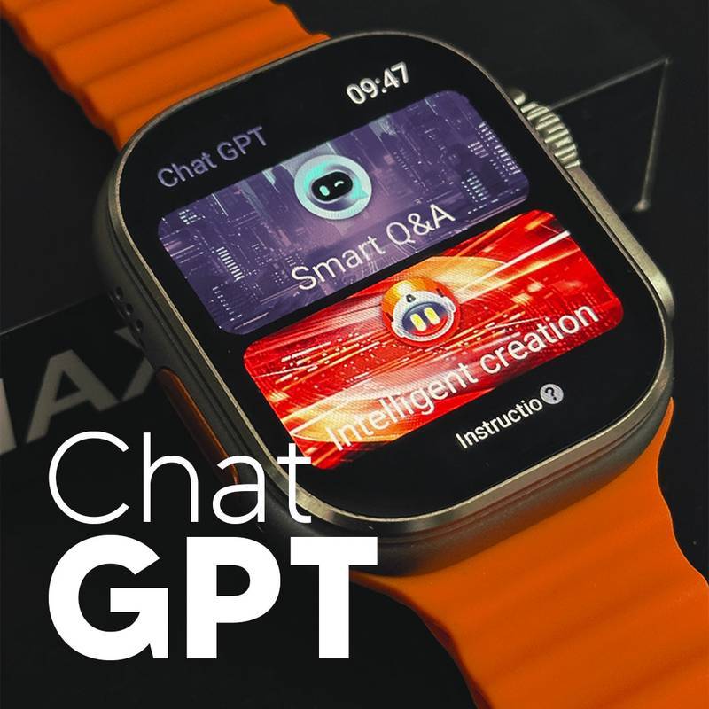 Ultra 2 Max – Tela AMOLED | CPU Dual Core | 2GB de Armazenamento + Pulseira de Silicone Grátis