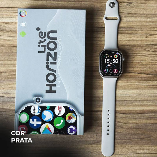 Horizon Lite+ | Smartwatch 4G com Câmera Rotativa HD | 3GB RAM + 32GB | Tela Super AMOLED