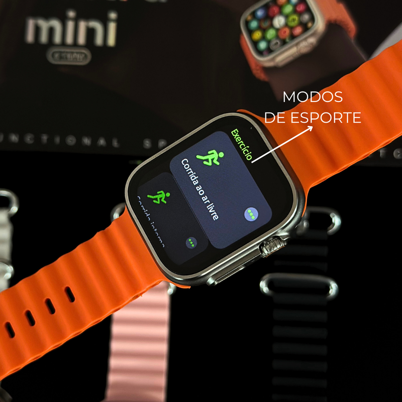M9 ULTRA MINI | Série 9 Ultra 41mm – Design Exclusivo, Funções Avançadas e Compacto