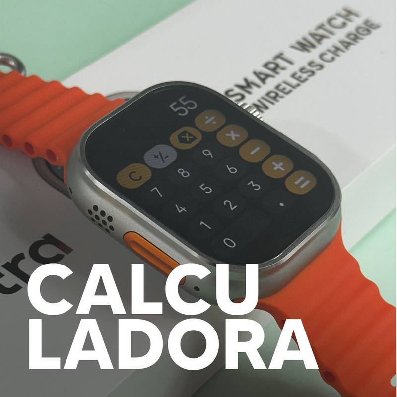 S9 ULTRA – Série 9 Ultra | Smartwatch Custo-Benefício 49mm + Pulseira de Silicone Grátis