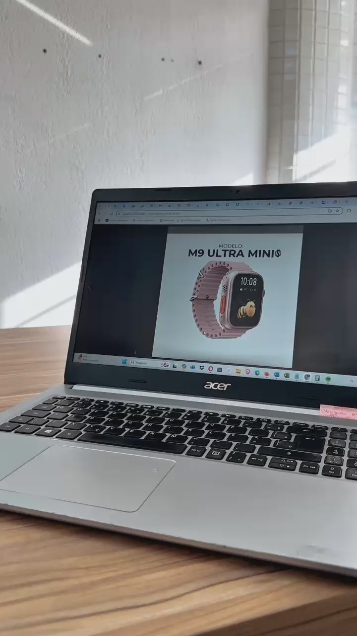 M9 ULTRA MINI | Série 9 Ultra 41mm – Design Exclusivo, Funções Avançadas e Compacto