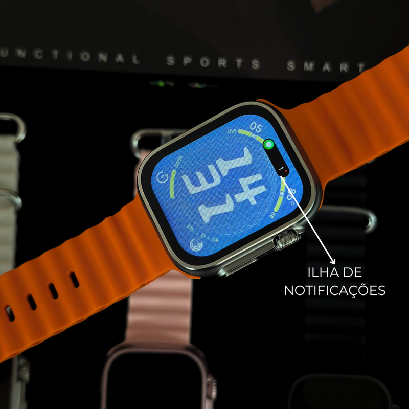 M9 ULTRA MINI | Série 9 Ultra 41mm – Design Exclusivo, Funções Avançadas e Compacto